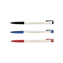 필기도구 사무용필기구 오피스 포켓볼펜 0.7mm/24자루, 검정(201300)