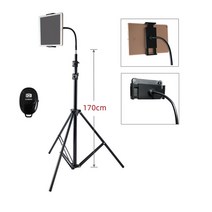 스테디 캠 카메라 봉 모노포드 삼발이 6 cm 사진 삼각대 강력한 조명 스탠드 스튜, 08 170cm for Ipad phone
