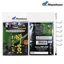 [피싱템] 조과보장! 빙어킬러 하야부사 빙어바늘 채비, 1.0