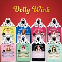 돌리윙크 속눈썹 아이래쉬 8종, 개, C 리얼누드