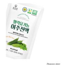 유기농 활력 여주즙 무농약 100팩, 유기농 활력 여주즙 무농약  100팩