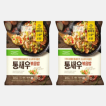 새우볶음밥 아기볶음밥 냉동즉석밥 풀무원 2인 450g X 2개, 1개