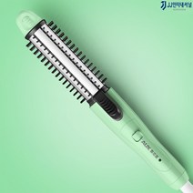 차홍 고데기 볼륨 뿌리 앞머리 빗 뽕 봉 헤어 미니 휴대용 추천, 그린