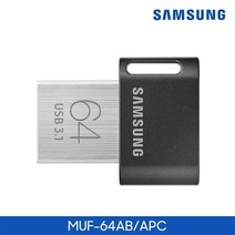(삼성전자 USB MUF-AB (64GB/FIT PLUS (MUF-64AB/APC 삼성전자, 단일 저장용량