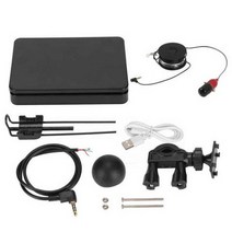 수중 낚시 카메라 5.0in IPS 모니터 20m 케이블 1000TVL IP67 방수 고정 얼음 호수 바다, Black, 01 Black