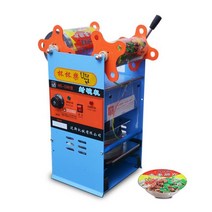 플라스틱 포장기 실링기 업소용 음료 반자동 밀봉 기계 필름 비닐 커피 씰링기, 플라스틱 포장기 업소용