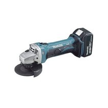 마키타 그라인더 Makita GA402DRG 3.9인치100mm 충전식 디스크 18V 6Ah 배터리 충전기 및 케이스 포함 122536