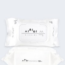 두꺼운물티슈 대용량 두툼한 물티슈 프리미엄 캡형 엠보싱 신생아 100매 10팩, 100매(10팩)