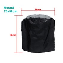 정원 바베큐 커버 야외 먼지 방수 웨버 헤비 듀티 그릴 커버 비 보호 야외 원예 도구, 70x96cm