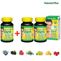 2+1행사/네이처스플러스 소스오브라이프 종합비타민 우먼 60정 총3병 3월분 남성 여성 종합 비타민 영양제 선물 추천(맨3 우먼3 선택), 맨(남성영양제) 총3통