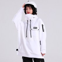 오버사이즈 스키 후드티 재킷 남성 여성 바람막이 방수 눈 후드 눈보드 장비, [04] XL, [01] color 01