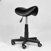 새들 체어 이발소 미용 벤치 안장형 의자 허리 척추 보호 미용 벤치 리프트 체어, 앉은 키 38-50 cm 공식 표준