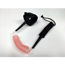 바다 서핑 보드 서핑 가죽 끈에 대 한 블루 사용자 지정 코일 보드 끈, 06 5ft