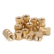 10/20/50PCS M3 M4 M5 M6 M8 황동 인서트 너트 사출 성형 구리 임베디드 널링 나사 삽입, 13 M4X6X5-20pcs