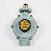5kg 압력 LPG 준저압용 압력조정기 +연결부싱 5키로