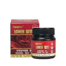 다움플러스 넘버원혈행 15g(500mgx30정) 1병