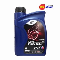 eIT 엘프 MOTO 4T TWIN TECH RACE 20W-60 1L, 1개