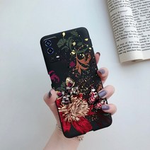 OPPO A55 4G 케이스 6.51 "CPH2325 귀여운 페인트 전화 Oppo OPPOA55 A 2021 범퍼 소프트 실리콘 뒷, 01 For OPPO A55 4G, 35 TGheiD11