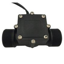 플로우메타 디지털 미터 유량 측정기 물 액체 플라스틱 홀 터빈 센서