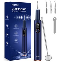 구강 세정기 이빨 물청소기 스케일링 워터 세척기 nicare 초음파 치과 스케일러 전기 치과 용 irrigator 충전식 소닉 치아 치석 치석 플라크 제거제 치아 미백제 188, 협력사, 푸른