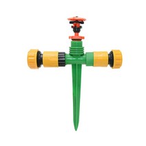 정원 농장 스프링클러 잔디 irrigaiton 급수 회전, 3i4호스 x 3i4호스