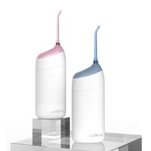 루덴스 휴대용 가정용 무선 구강 치아 치간 잇몸 치석 세정기 물치실 물양치 세척기 관리, 블루, 1개