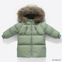 오리털 심플 패딩