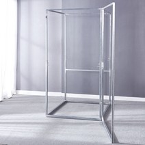 간이 방음부스 가정용 ASMR 독서실 노이즈캔슬링 사운드박스 차음벽 무소음 소형 셀프 13, 기초 부품 금속 프레임, 1개