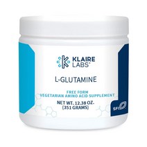 Klaire Labs L Glutamine Powder 클레어랩스 L 글루타민 파우더 5000mg 12.38oz(351g)