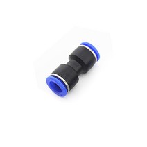 원터치 피팅 PU 10mm 일자형 공압 에어 자재 밸브, 단품