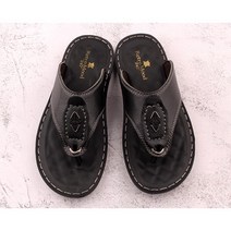 녹산신발 비죠장식 포인트 남성 패션 가죽 쪼리 슬리퍼 Z-42083