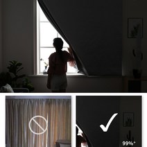 어닝 갈이 99% 차광 차양 커튼 자체 접착 천 스티커 창 양면 실버 자외선 차단, 20 W170xH220cm