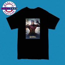 qing Mobile Legend 셔츠 Chou Thunder Fist / ML 티셔츠 남여 공용 for Kids