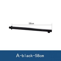 샤워기헤드 필터 레인 블랙 샤워 헤드 대형 욕실 탑 스프레이, A-black-58cm