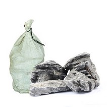 청룡석 20kg (모양랜덤) 1마대 / 어항장식 / 어항레이아웃, 1개