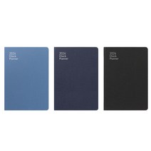 2024년 체크플래너 25A 1면1일 다이어리 25절 데일리, 블랙