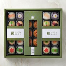 [작심밀도] 다과한상 화과자.만쥬 혼합세트 2호 / 화과자20입.만쥬10입, 상세 설명 참조