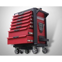 차량 수리 공구 카트 상자 이동식 정비 다이 캐비닛, D