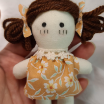 걱정인형 만들기 diy 키트, 노랑