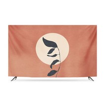 명화 티비 TV 덮개 가리개 인치 종류별 무지개 럭셔리 거실 모니터 먼지 커버 42 55 65 75 액자 풍경 HA11, 40인치 희망