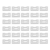 저무리 30 개 28 치아 지르코니아 세라믹 클리퍼 블레이드 Wahl 수석 용, 01 WHITE, 01 WHITE