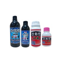 친환경 곰팡이병 탄저병 세균성병약 크린바이킬500ml 바이킬러1L 산화탄500ml 산화탄250ml