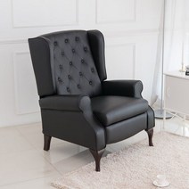 가우디꿈 윙체어 리클라이너 1인용소파, 오렌지