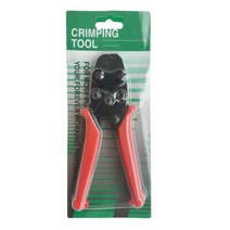 베어 터미널 압착 도구 미니 스키드 프 전기 펜치 HS-6MA 18-10AWG 0.25-6mm2 노동 절약 고정밀 클램프 세, 01 HS-6AM