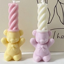 어린이집 유치원 곰돌이초 데코용품 중학생생일파티 신기한초, 상품선택, 화이트퍼플(라튤립)