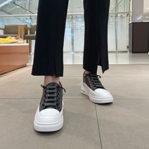 (현대백화점)고세 여성 운동화 키높이스니커즈 GZPO5022 블랙 6CM