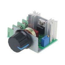 2000W AC 모터 속도 컨트롤러 50-220V 25A 가변 전압 조정기 모듈, 한개옵션0