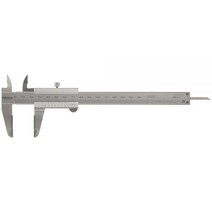 Mitutoyo 530-104 버니어 캘리퍼 스테인리스 스틸 내부 외부 깊이 및 스텝 측정용 미터법 0mm-150mm 범위 +/-0.05mm 정확도 0.05mm 해상, 단일옵션
