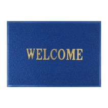 제이앤씨 코일 발매트 현관매트 바닥매트 웰컴 업소용 매트, 코일발매트-중-블루, 1개