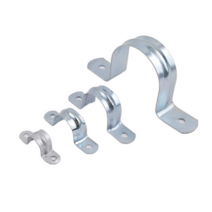 파이프 새들 철 고정 클립 반원 전선 배관 케이블 클램프 호스 지지대